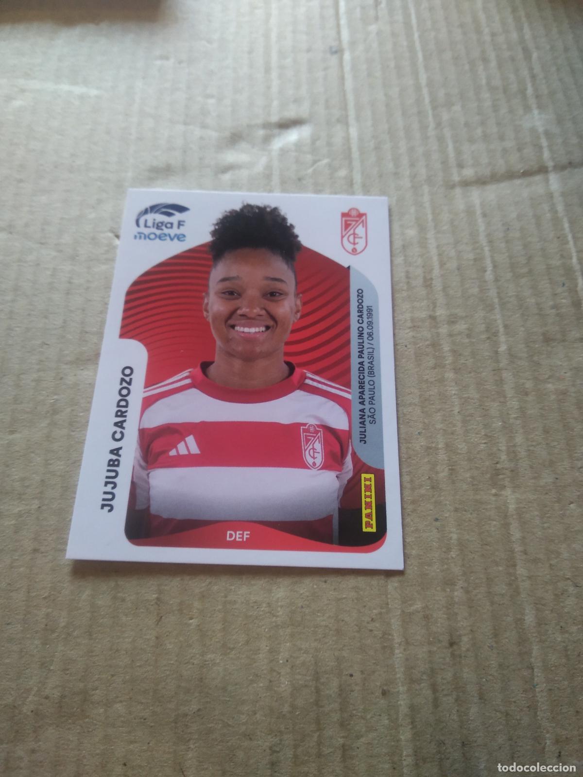 Cromos de f&uacute;tbol: 208 JUJUBA CARDOZO GRANADA CROMO FUTBOL PANINI LIGA FEMENINA 2025-2026 LIGA F 25-26