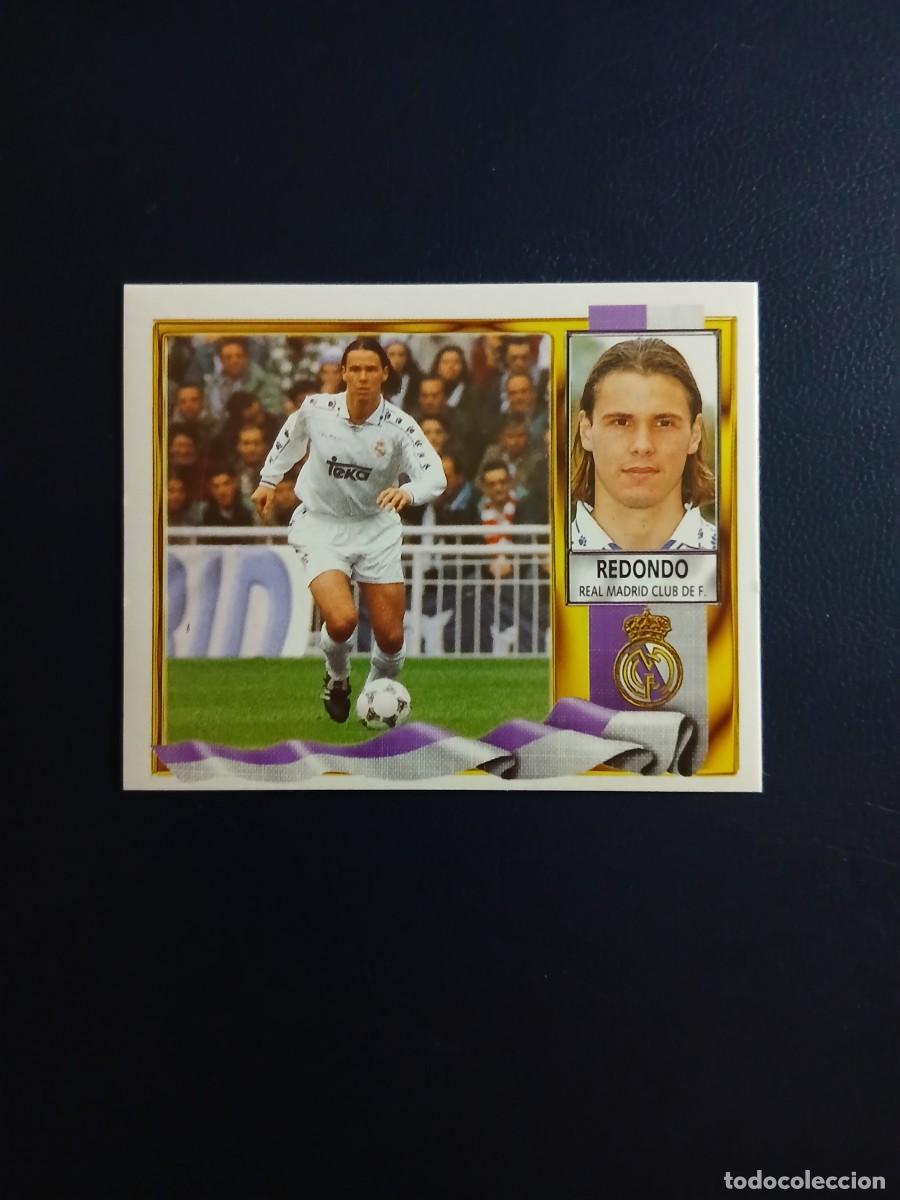 Cromos de f&uacute;tbol: FERNANDO REDONDO (REAL MADRID) - LIGA 95/96 - EDICIONES ESTE - NUNCA PEGADO.
