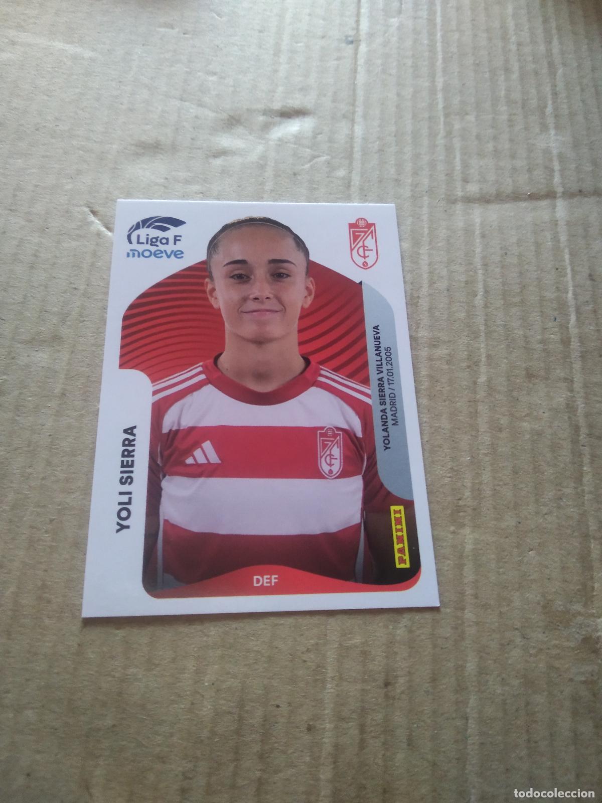 Cromos de f&uacute;tbol: 210B YOLI SIERRA GRANADA CROMO FUTBOL PANINI LIGA FEMENINA 2025-2026 LIGA F 25-26