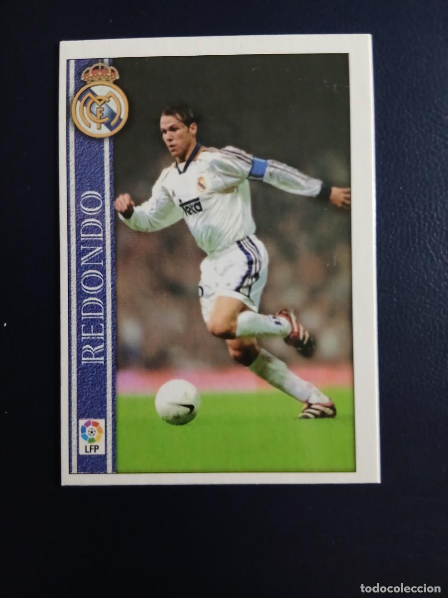 Cromos de f&uacute;tbol: 97 REDONDO BAJA REAL MADRID MUNDICROMO LIGA 00 01 2000 2001