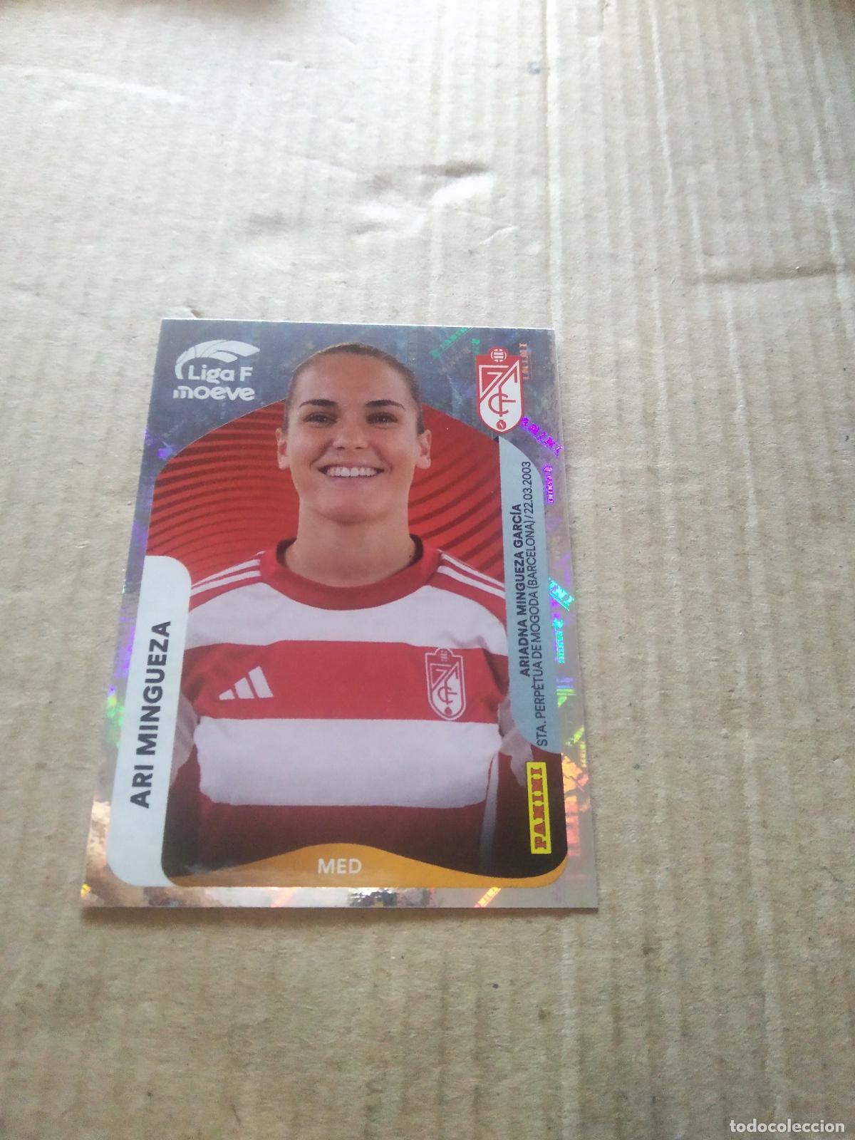 Cromos de f&uacute;tbol: 212 ARI MINGUEZA GRANADA CROMO FUTBOL PANINI LIGA FEMENINA 2025-2026 LIGA F 25-26