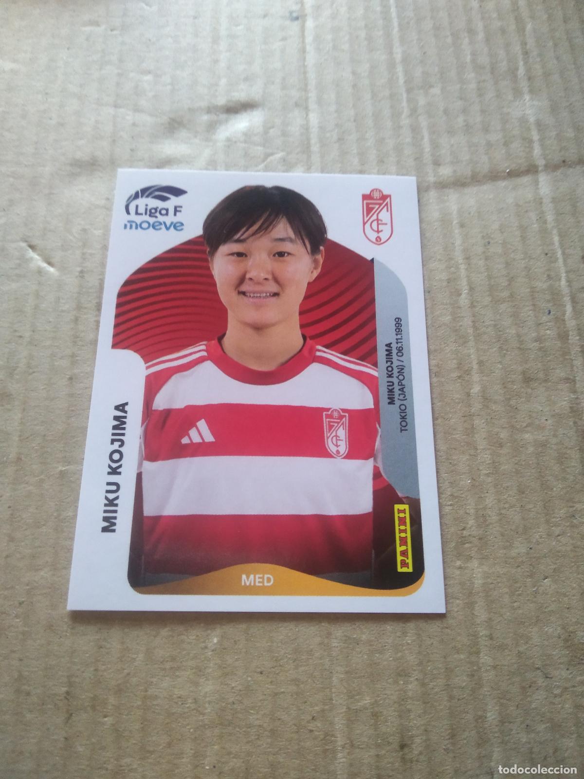 Cromos de f&uacute;tbol: 213 MIKU KOJIMA GRANADA CROMO FUTBOL PANINI LIGA FEMENINA 2025-2026 LIGA F 25-26