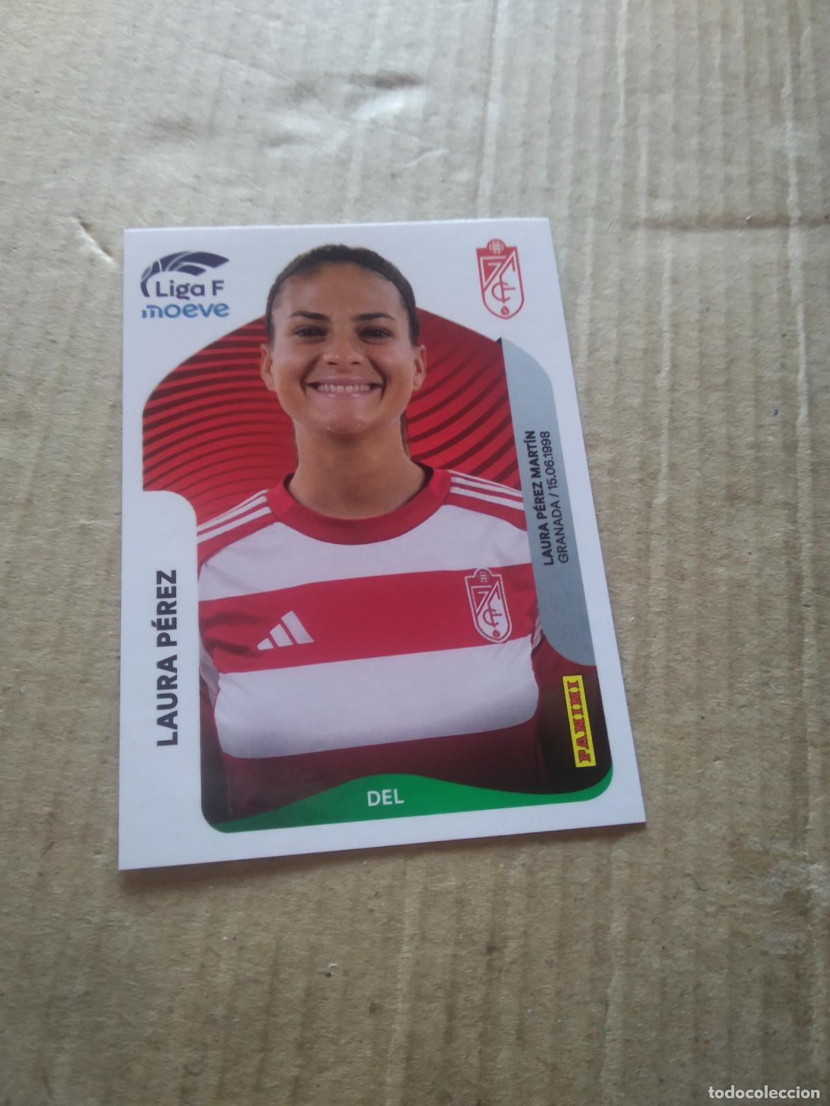 Cromos de f&uacute;tbol: 217 LAURA PEREZ GRANADA CROMO FUTBOL PANINI LIGA FEMENINA 2025-2026 LIGA F 25-26