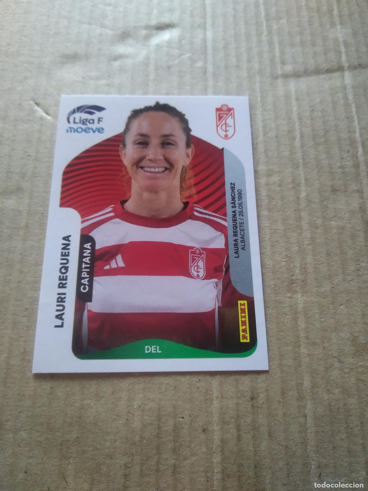 Cromos de f&uacute;tbol: 218 LAURI REQUENA GRANADA CROMO FUTBOL PANINI LIGA FEMENINA 2025-2026 LIGA F 25-26