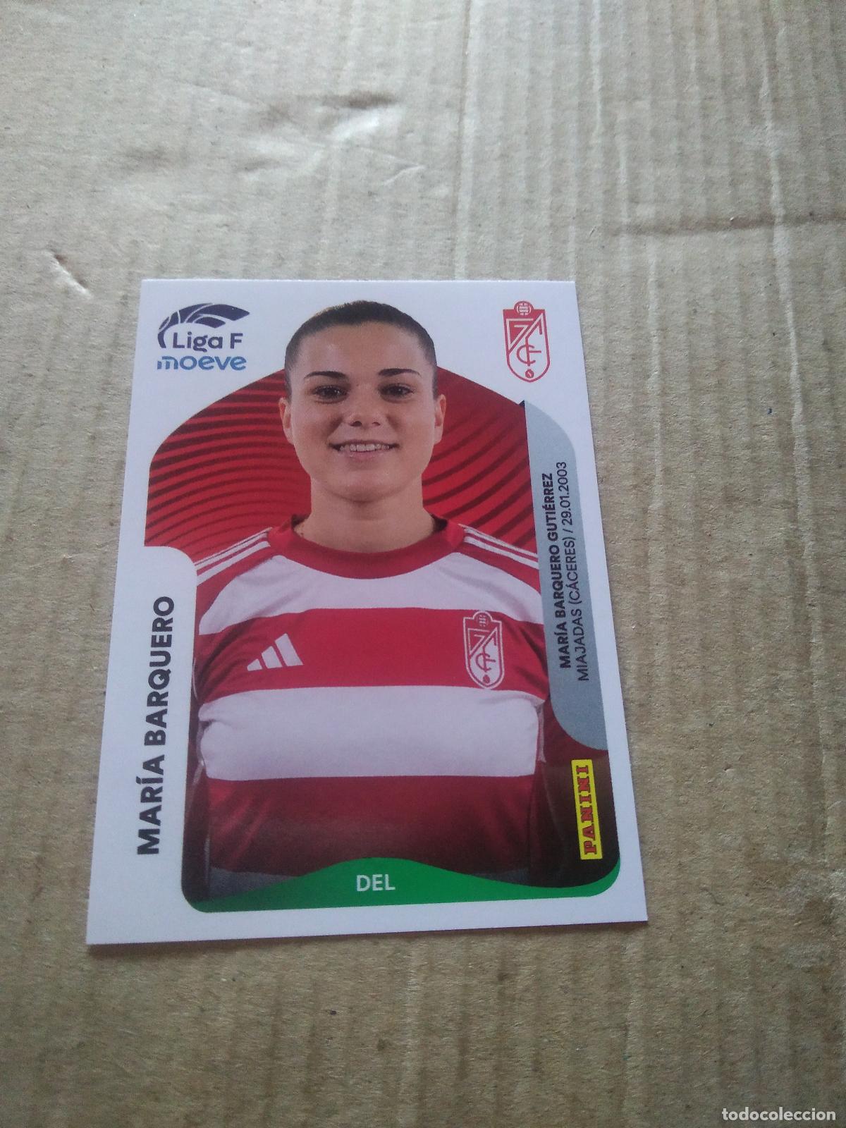 Cromos de f&uacute;tbol: 219 MARIA BARQUERO GRANADA CROMO FUTBOL PANINI LIGA FEMENINA 2025-2026 LIGA F 25-26