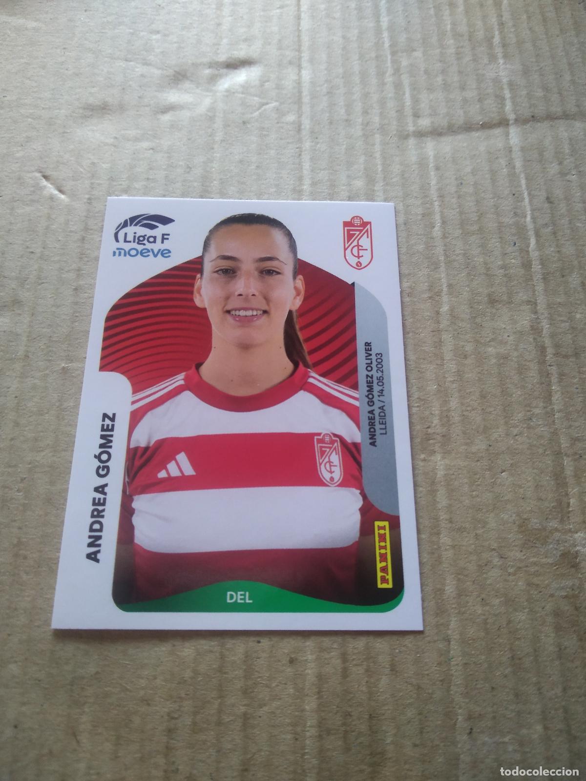 Cromos de f&uacute;tbol: 220 ANDREA GOMEZ GRANADA CROMO FUTBOL PANINI LIGA FEMENINA 2025-2026 LIGA F 25-26
