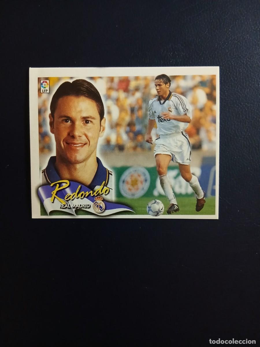 Cromos de f&uacute;tbol: REDONDO REAL MADRID LIGA ESTE 2000 2001 00 01 SIN PEGAR