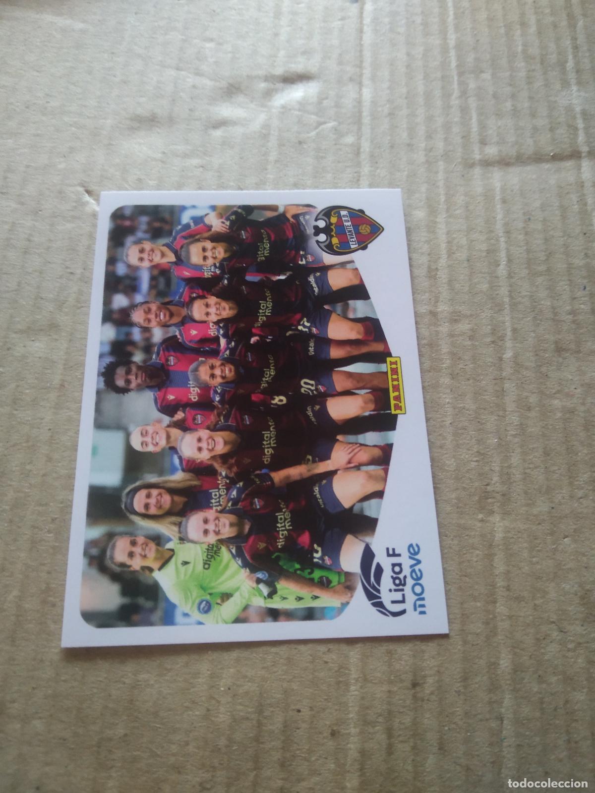 Cromos de f&uacute;tbol: 223 EQUIPO PLANTILLA LEVANTE CROMO FUTBOL PANINI LIGA FEMENINA 2025-2026 LIGA F 25-26