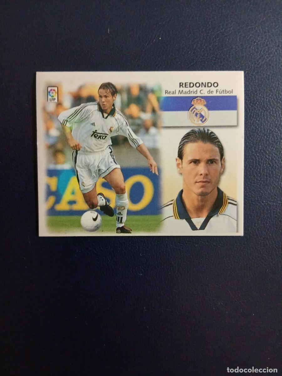 Cromos de f&uacute;tbol: REDONDO REAL MADRID LIGA ESTE 1999 2000 99 00 SIN PEGAR