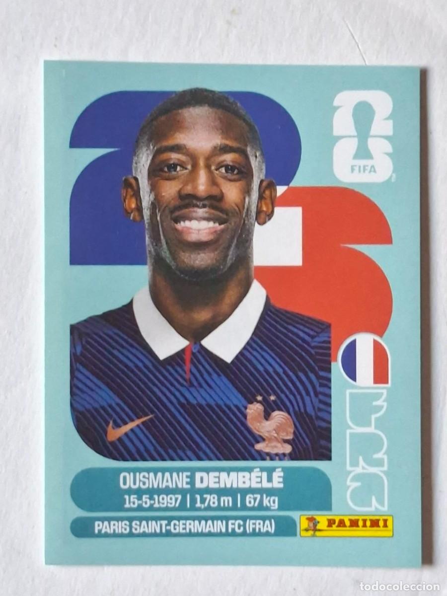 Cromos de f&uacute;tbol: #FRA 15 OUSMANE DEMB&Eacute;L&Eacute; (France) - Panini FIFA World Cup 2026 Sticker