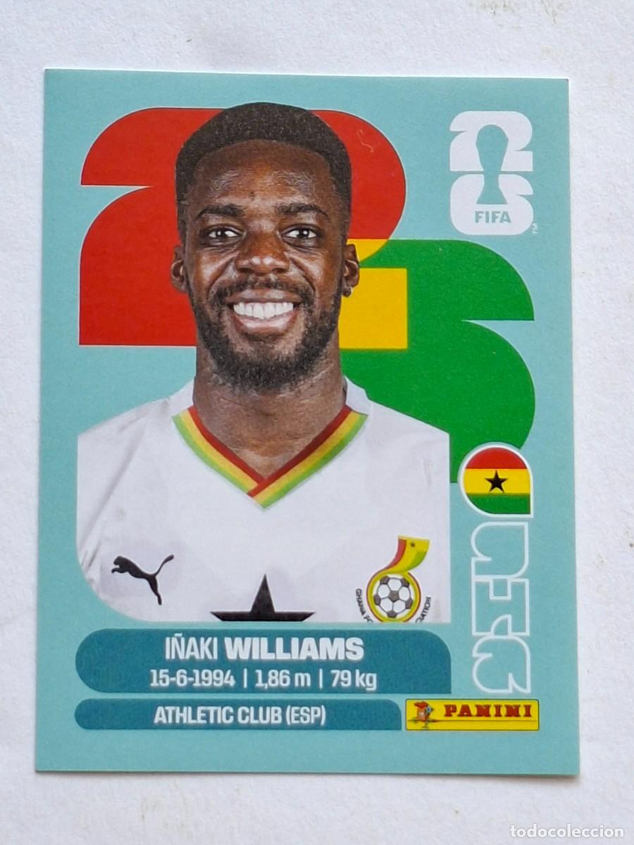 Cromos de f&uacute;tbol: #GHA 15 INAKI WILLIAMS (Ghana) - Panini FIFA World Cup 2026 Sticker