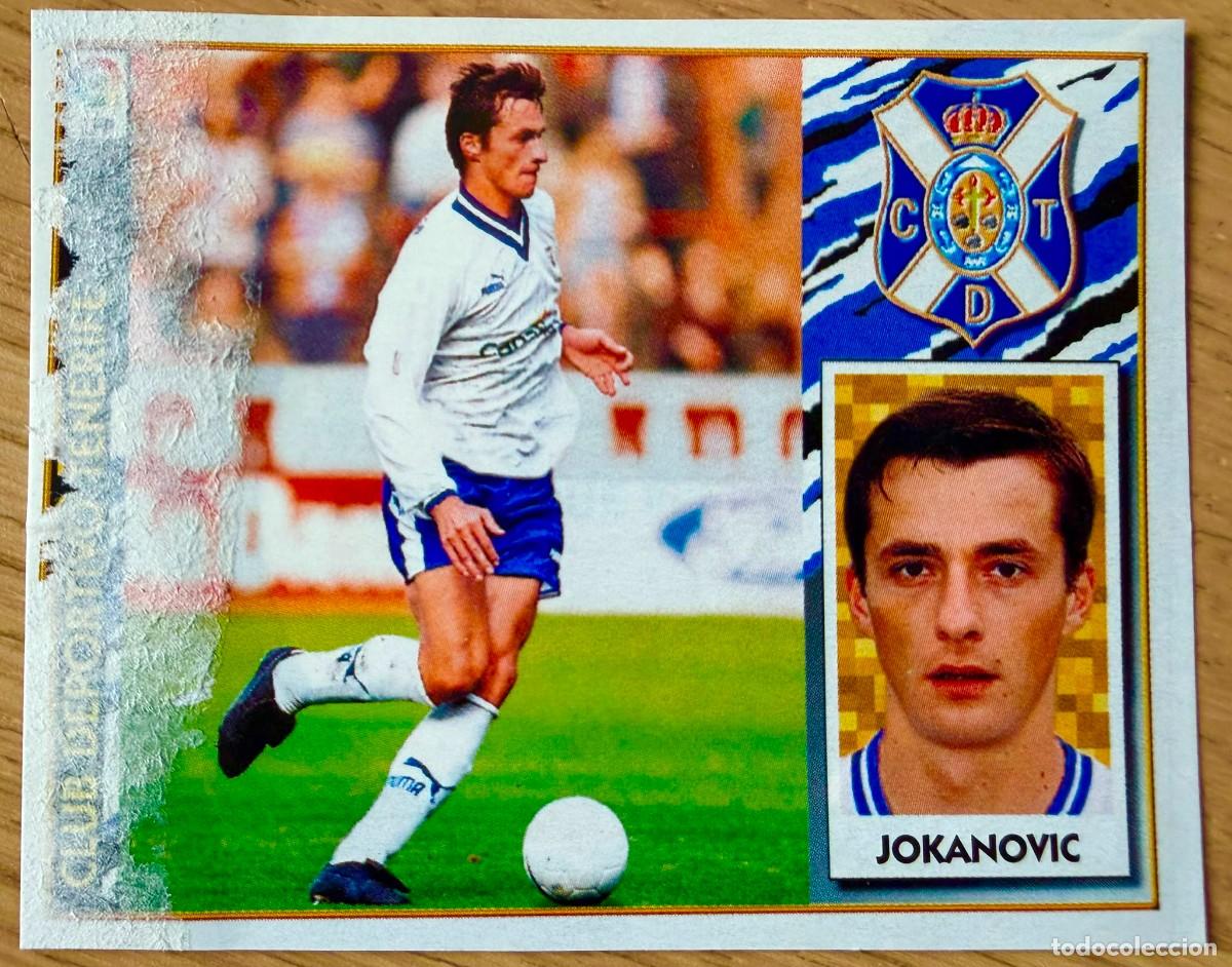 Cromos de f&uacute;tbol: JOKANOVIC TENERIFE 97 98 1997 1998 LIGA EDICIONES ESTE RECORTADO STICKER