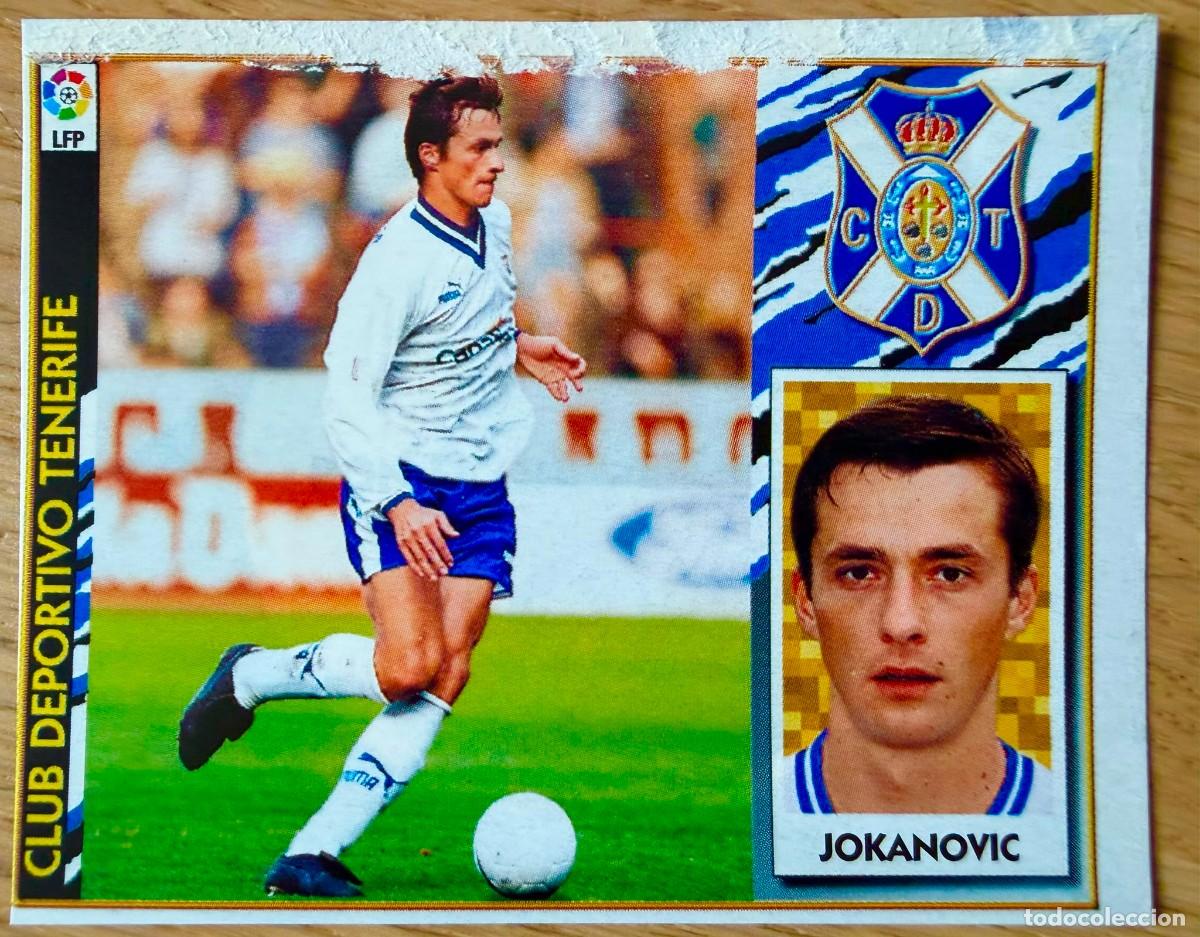 Cromos de f&uacute;tbol: JOKANOVIC TENERIFE 97 98 1997 1998 LIGA EDICIONES ESTE RECORTADO STICKER