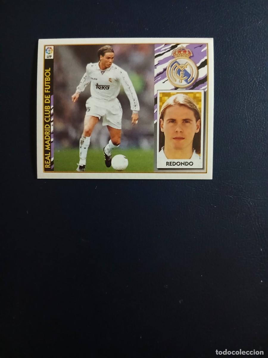 Cromos de f&uacute;tbol: REDONDO REAL MADRID LIGA ESTE 1997 1998 97 98 SIN PEGAR