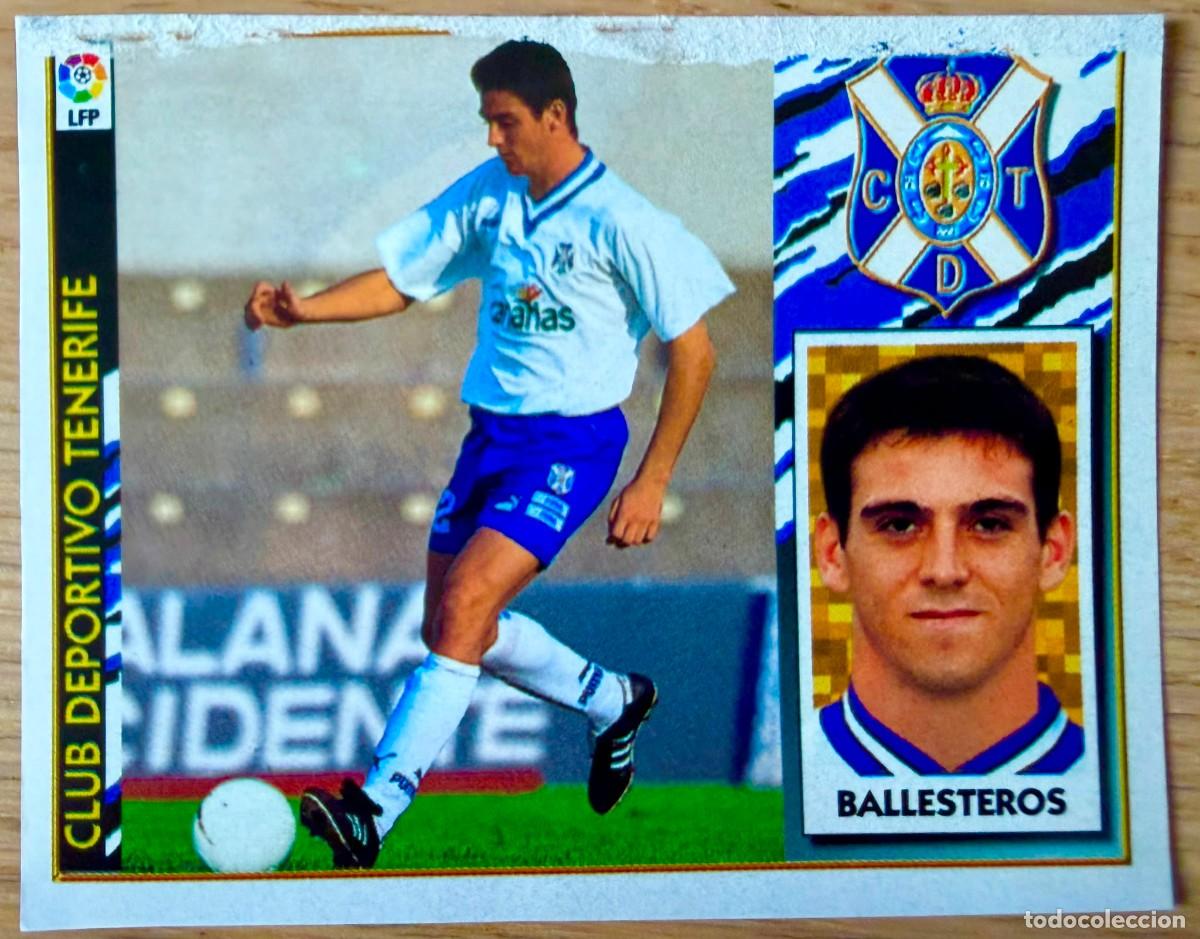 Cromos de f&uacute;tbol: BALLESTEROS TENERIFE 97 98 1997 1998 LIGA EDICIONES ESTE RECORTADO STICKER