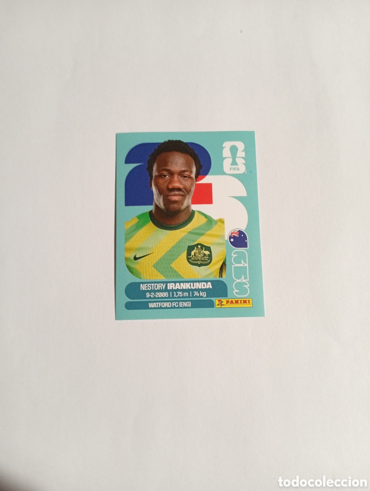 Cromos de f&uacute;tbol: AUS 19 World Cup 26 Panini