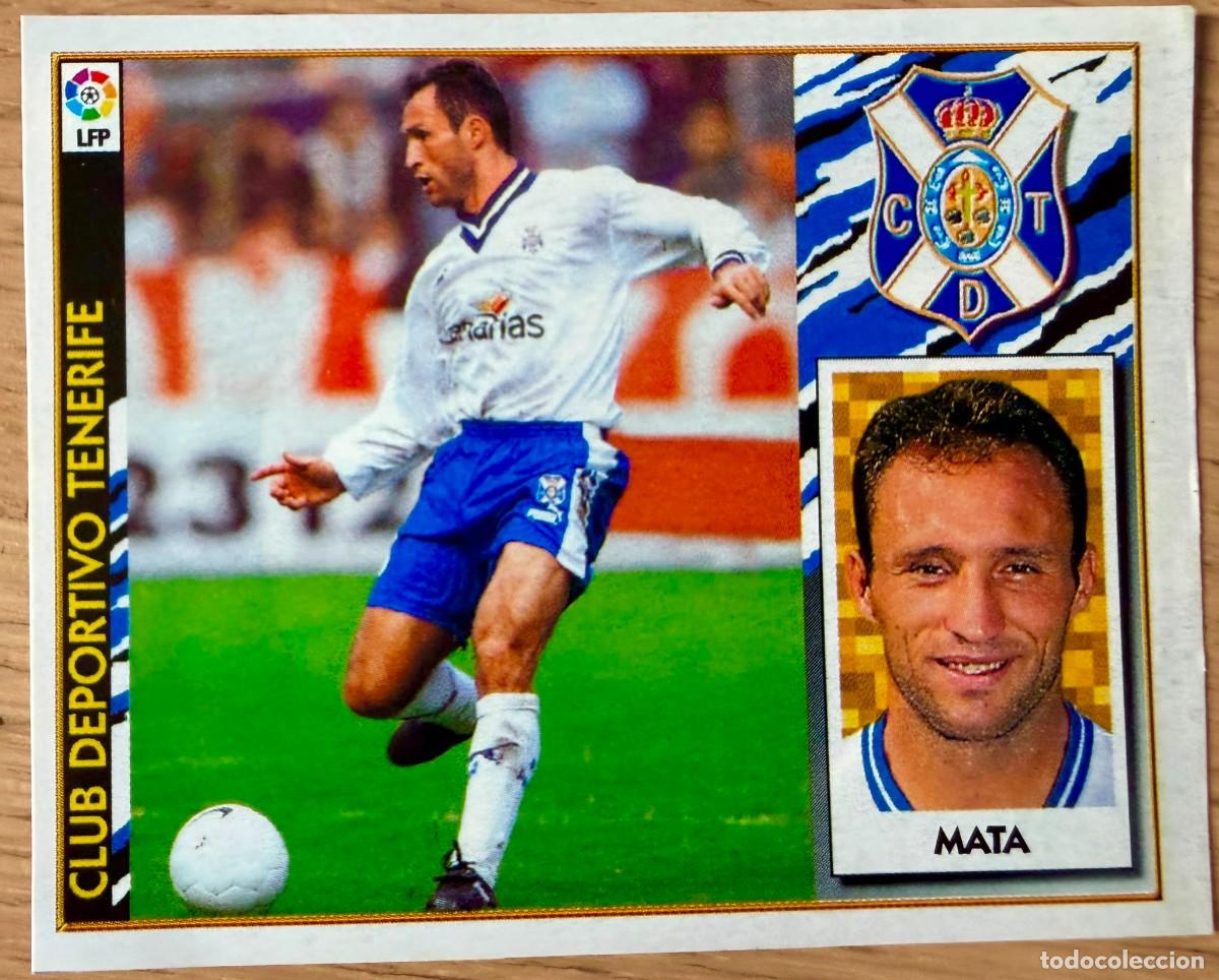 Cromos de f&uacute;tbol: MATA TENERIFE 97 98 1997 1998 LIGA EDICIONES ESTE RECORTADO STICKER