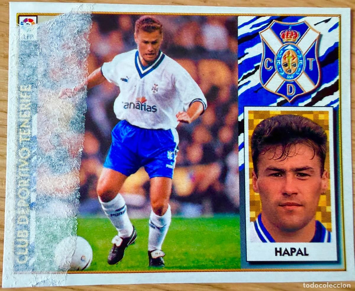 Cromos de f&uacute;tbol: HAPAL COLOCA TENERIFE 97 98 1997 1998 LIGA EDICIONES ESTE RECORTADO STICKER