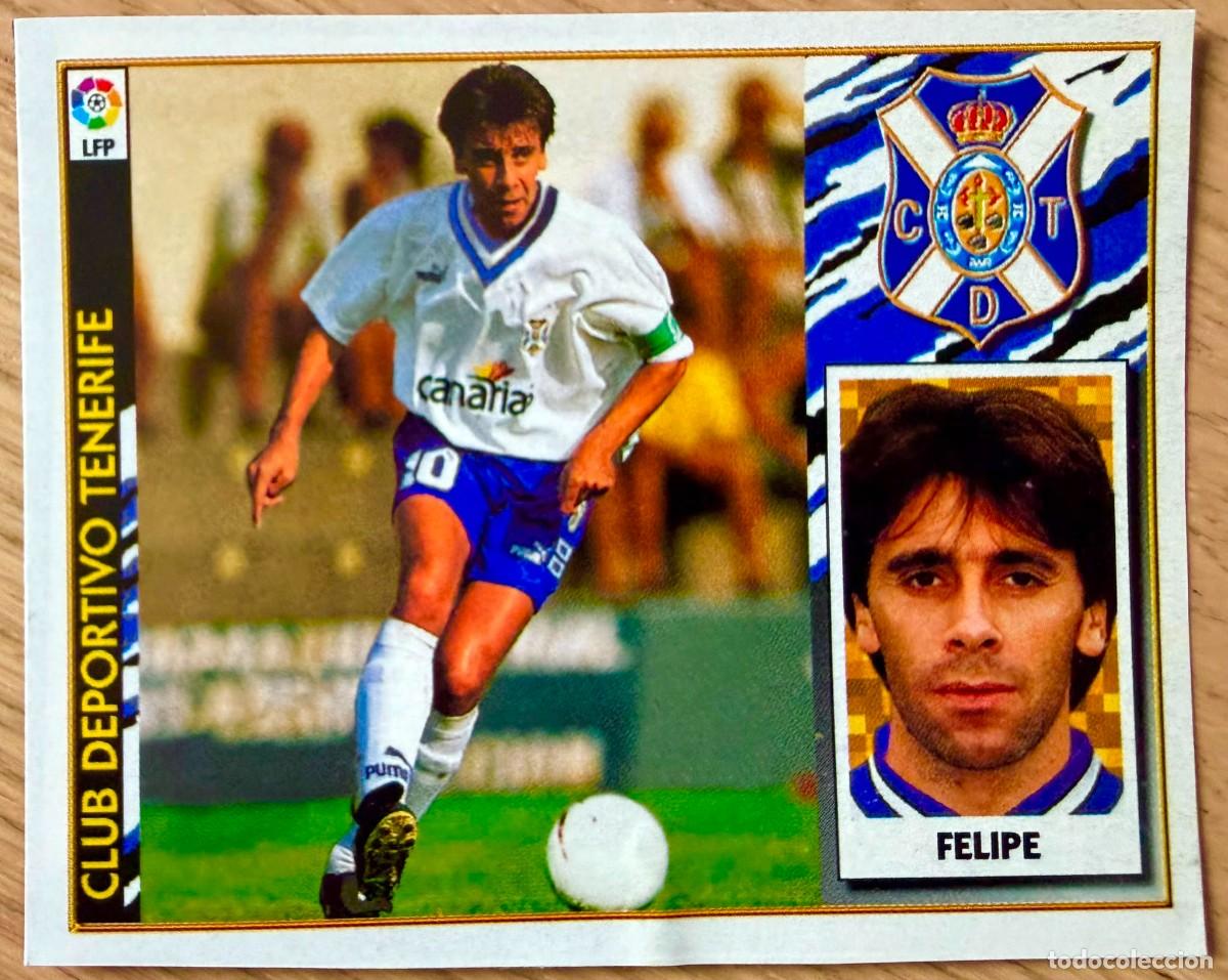 Cromos de f&uacute;tbol: FELIPE TENERIFE 97 98 1997 1998 LIGA EDICIONES ESTE RECORTADO STICKER