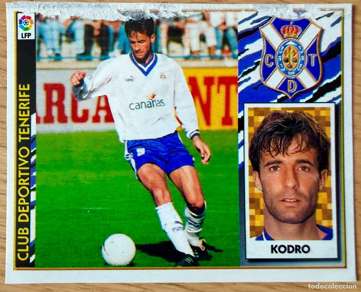 Cromos de f&uacute;tbol: KODRO TENERIFE 97 98 1997 1998 LIGA EDICIONES ESTE RECORTADO STICKER