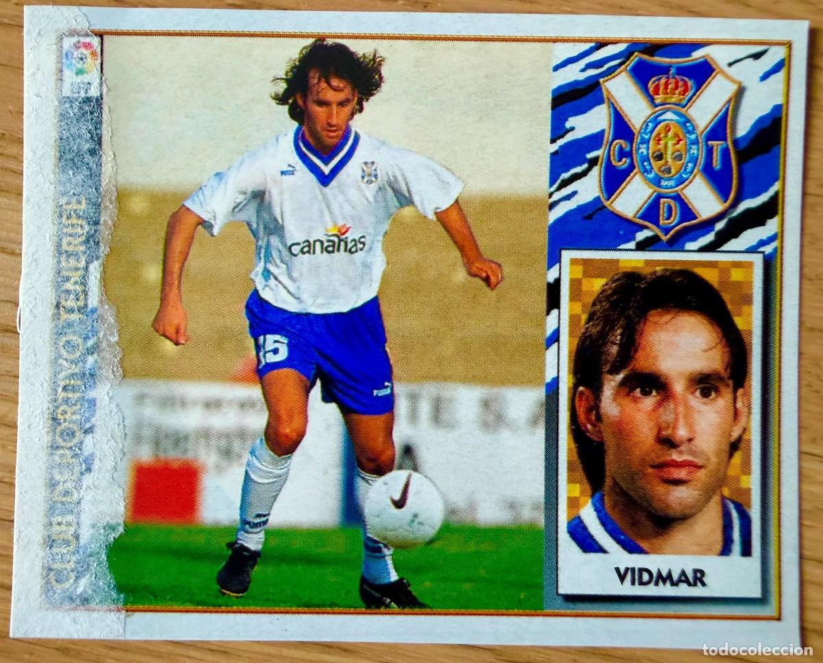 Cromos de f&uacute;tbol: VIDMAR TENERIFE 97 98 1997 1998 LIGA EDICIONES ESTE RECORTADO STICKER