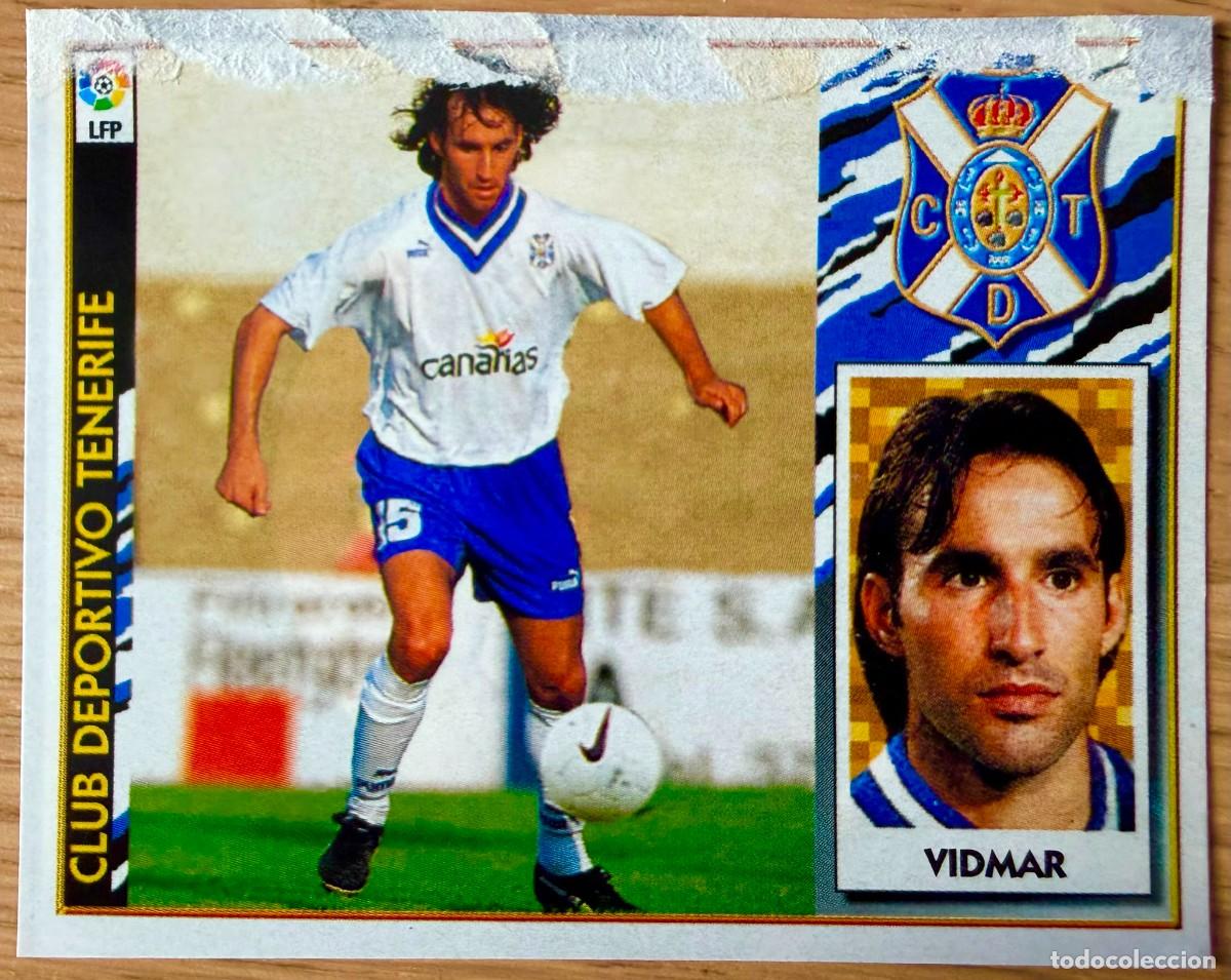Cromos de f&uacute;tbol: VIDMAR TENERIFE 97 98 1997 1998 LIGA EDICIONES ESTE RECORTADO STICKER
