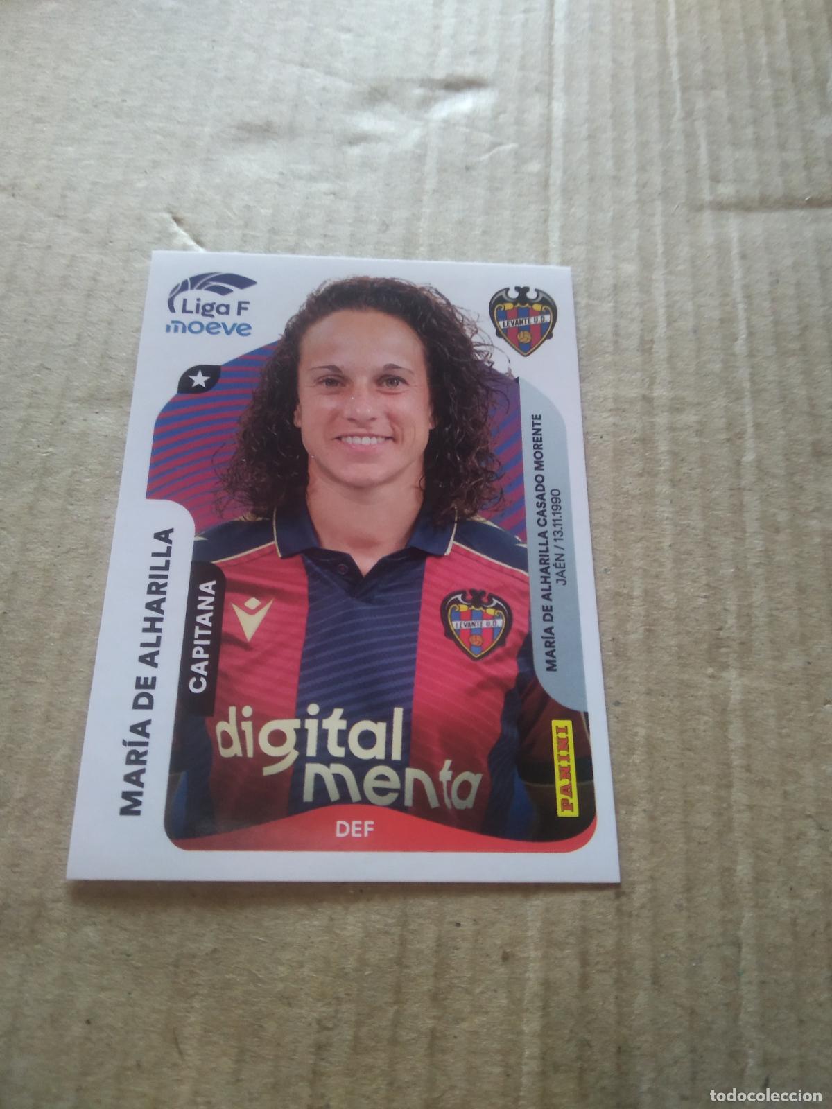 Cromos de f&uacute;tbol: 226 MRIA DE ALHARILLA LEVANTE CROMO FUTBOL PANINI LIGA FEMENINA 2025-2026 LIGA F 25-26