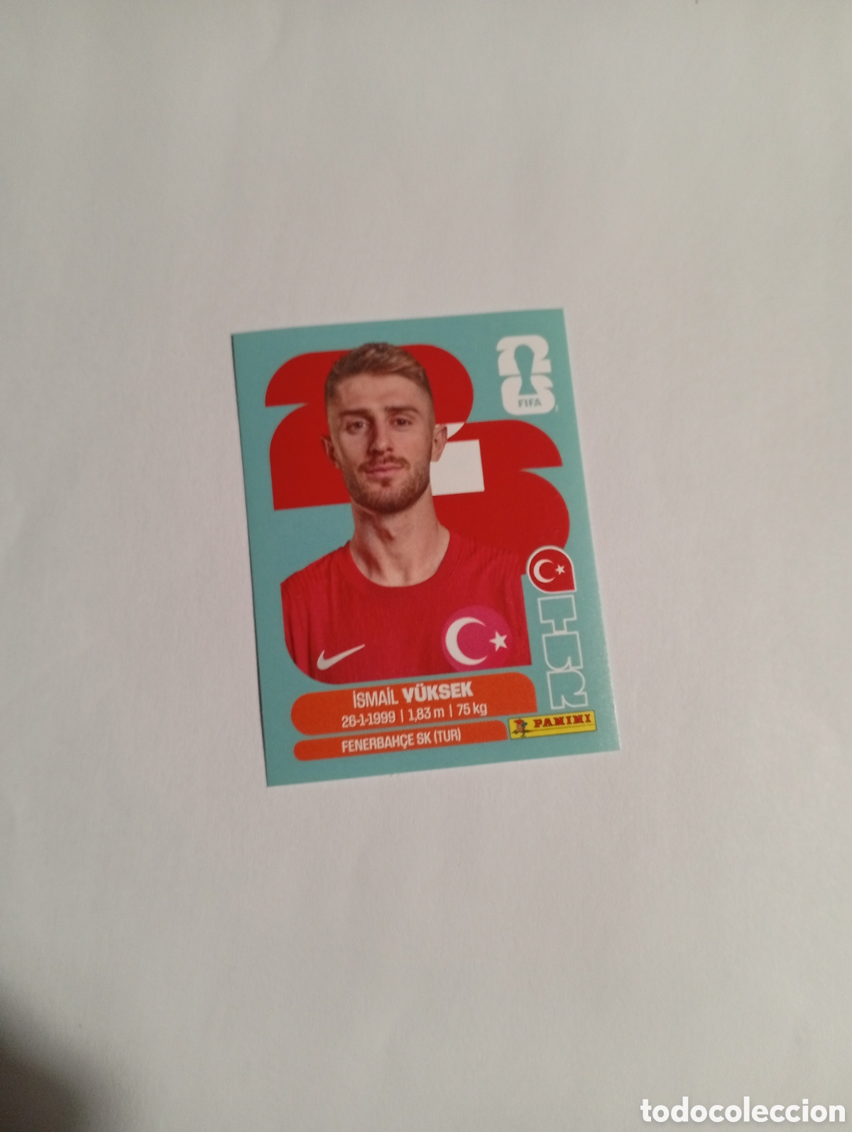 Cromos de f&uacute;tbol: TUR 10 World Cup 26 Panini