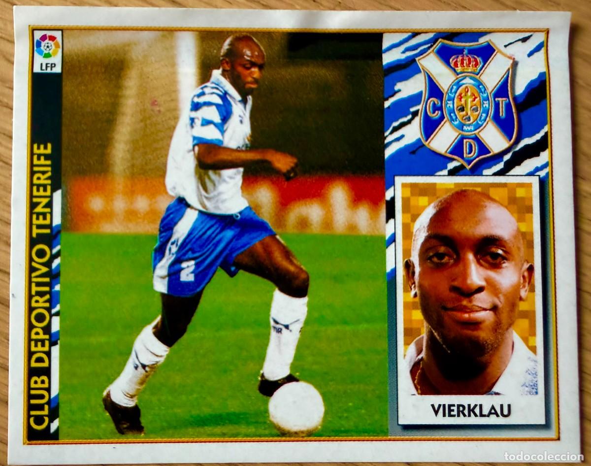 Cromos de f&uacute;tbol: VIERKLAU COLOCA TENERIFE 97 98 1997 1998 LIGA EDICIONES ESTE VENTANILLA STICKER