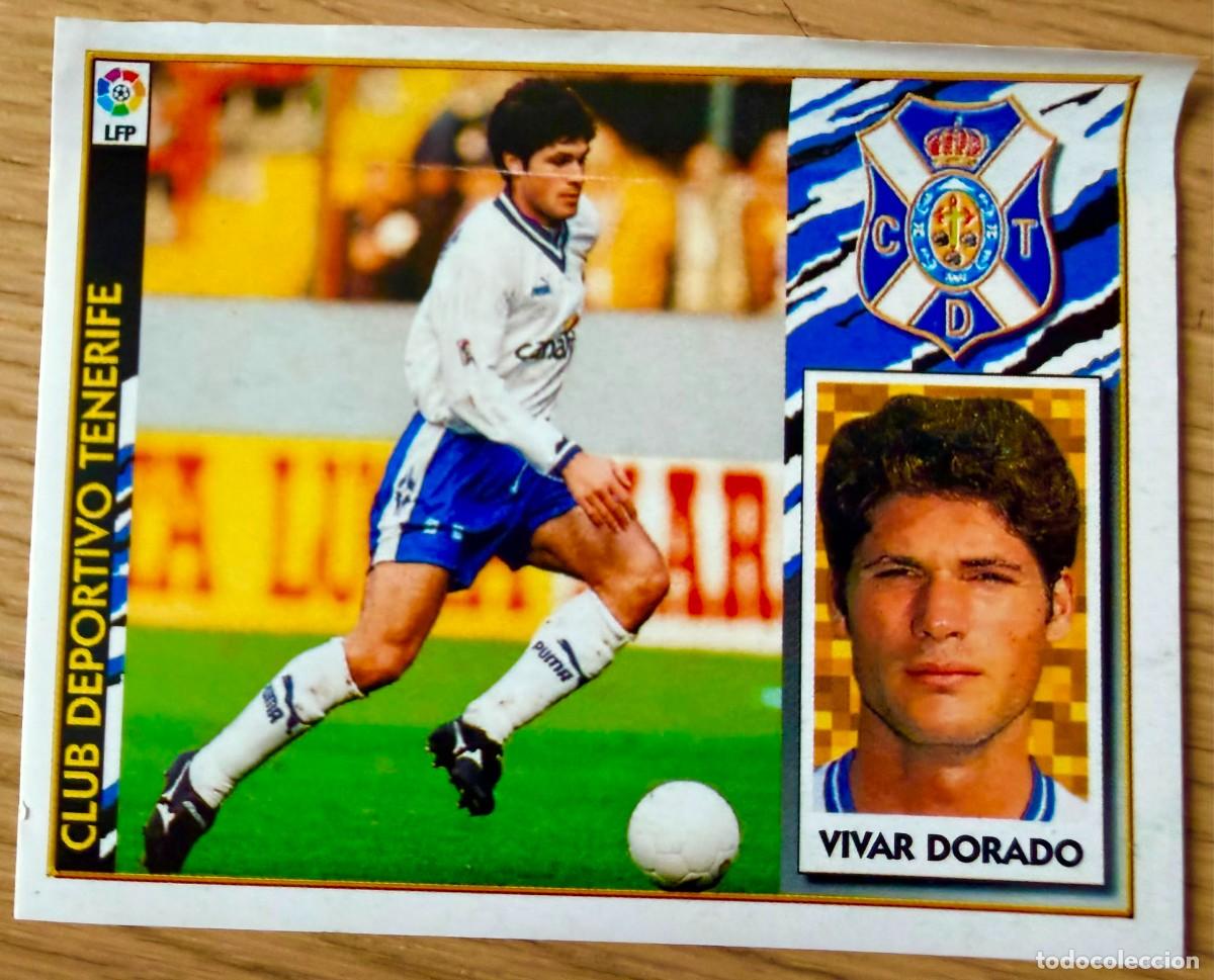 Cromos de f&uacute;tbol: VIVAR DORADO TENERIFE 97 98 1997 1998 LIGA EDICIONES ESTE VENTANILLA STICKER