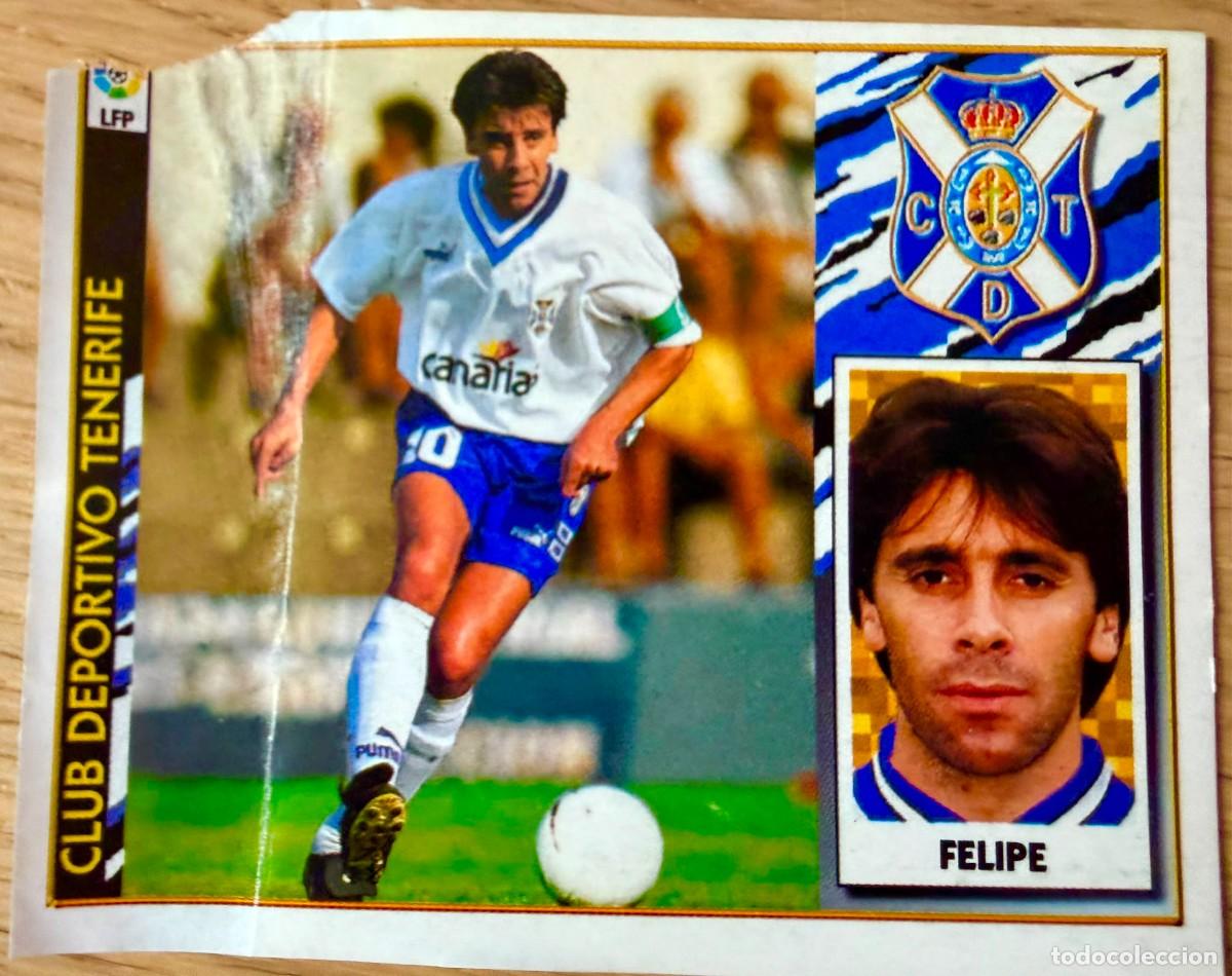Cromos de f&uacute;tbol: FELIPE TENERIFE 97 98 1997 1998 LIGA EDICIONES ESTE VENTANILLA STICKER