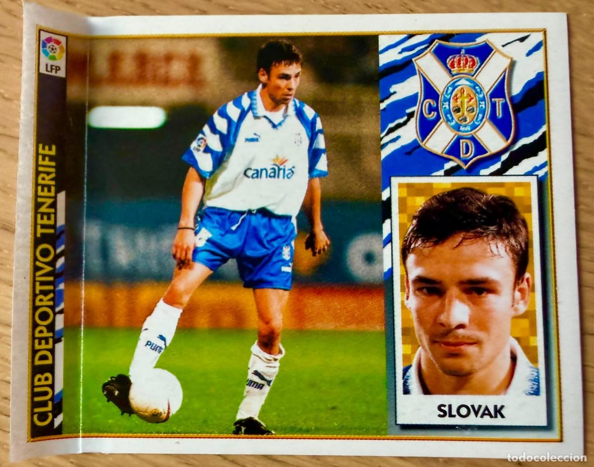 Cromos de f&uacute;tbol: SLOVAK COLOCA TENERIFE 97 98 1997 1998 LIGA EDICIONES ESTE VENTANILLA STICKER