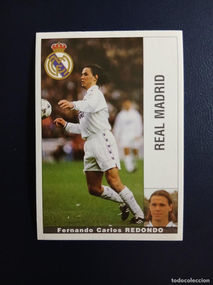 Cromos de f&uacute;tbol: REDONDO (REAL MADRID) - - CROMO LIGA 1995 1996 PANINI 95 96 - Sin pegar