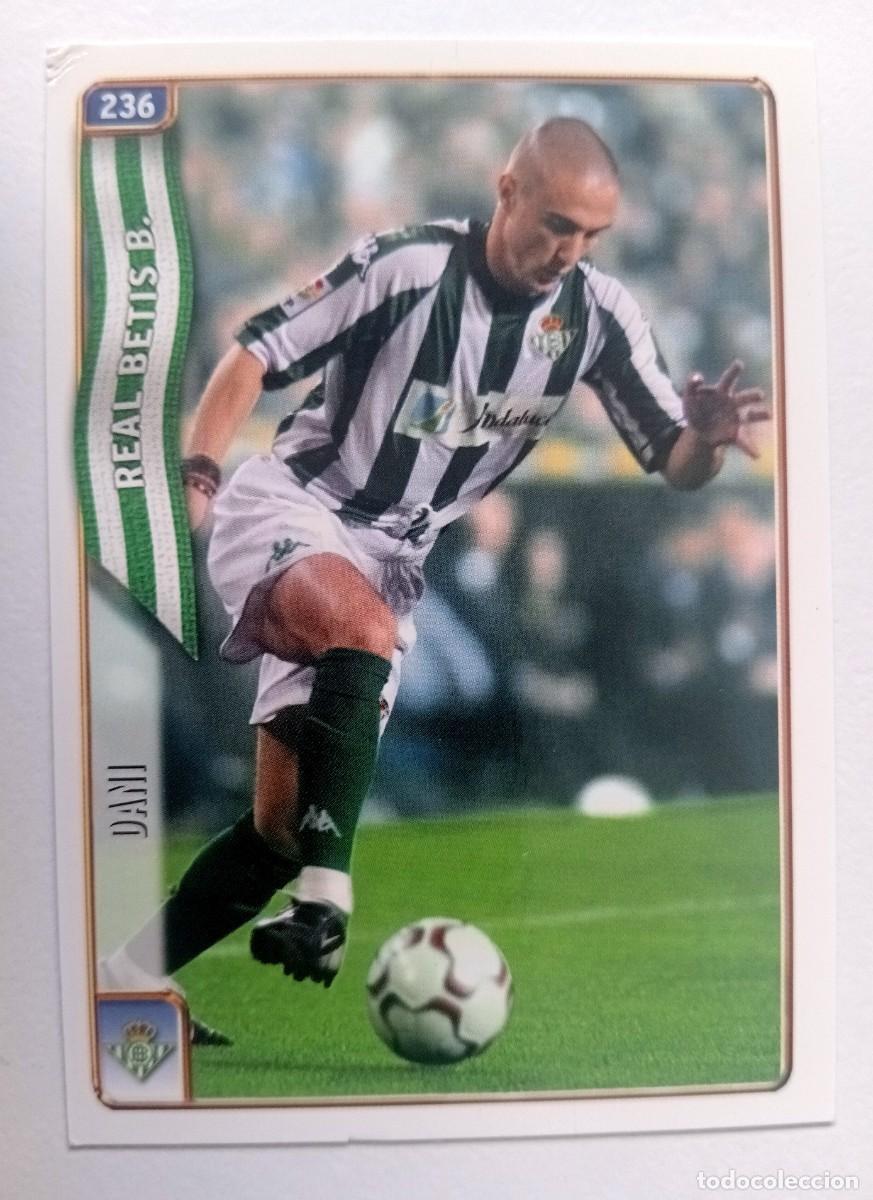 Cromos de f&uacute;tbol: CROMO FUTBOL BETIS MUNDI CROMO 2004-2005: DANI