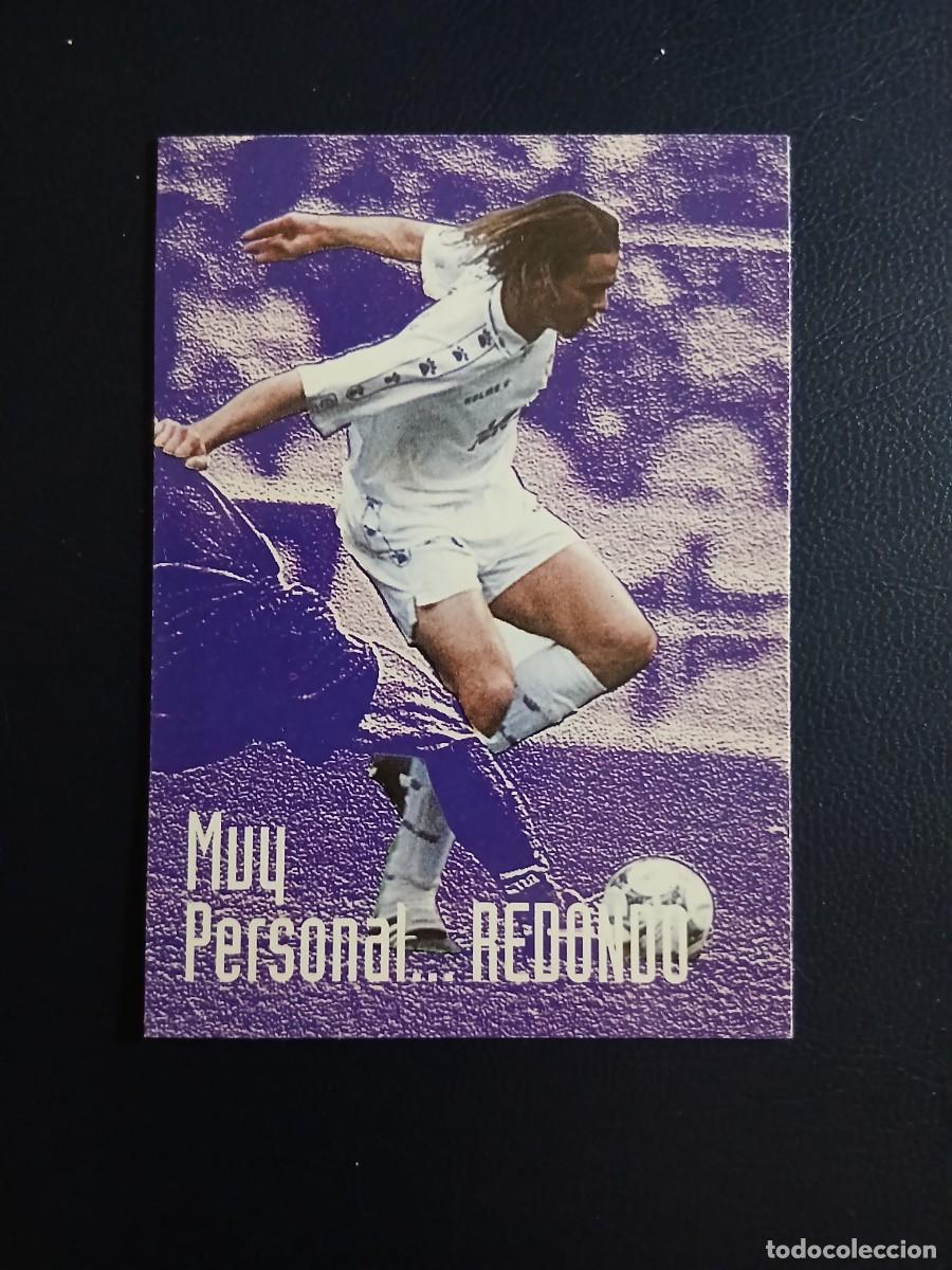 Cromos de f&uacute;tbol: 88 MUY PERSONAL REDONDO COLECCI&Oacute;N REAL MADRID 1996-1997 96-97 PANINI
