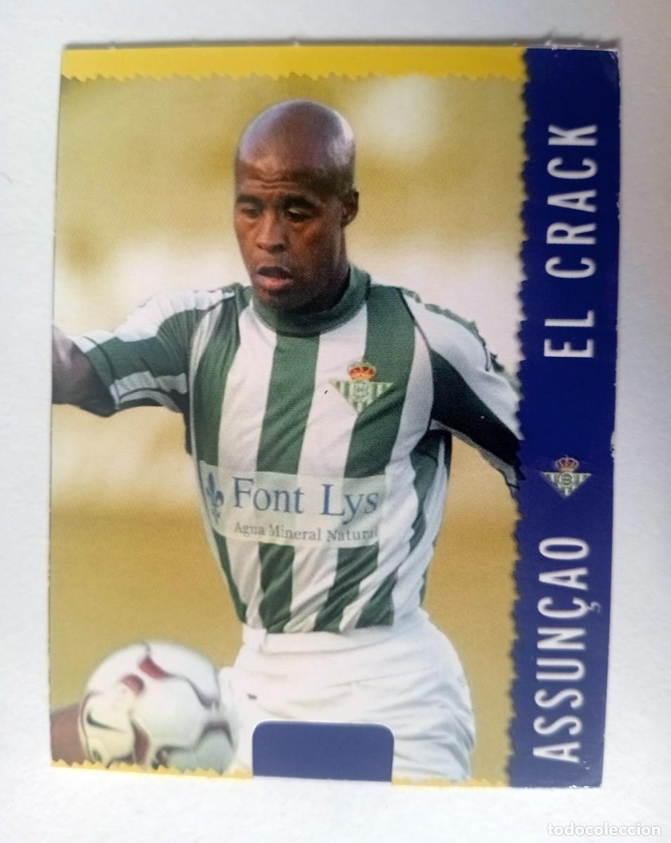 Cromos de f&uacute;tbol: CROMO FUTBOL BETIS MUNDI CROMO 2004-2005: ASSUN&Ccedil;AO CRACK