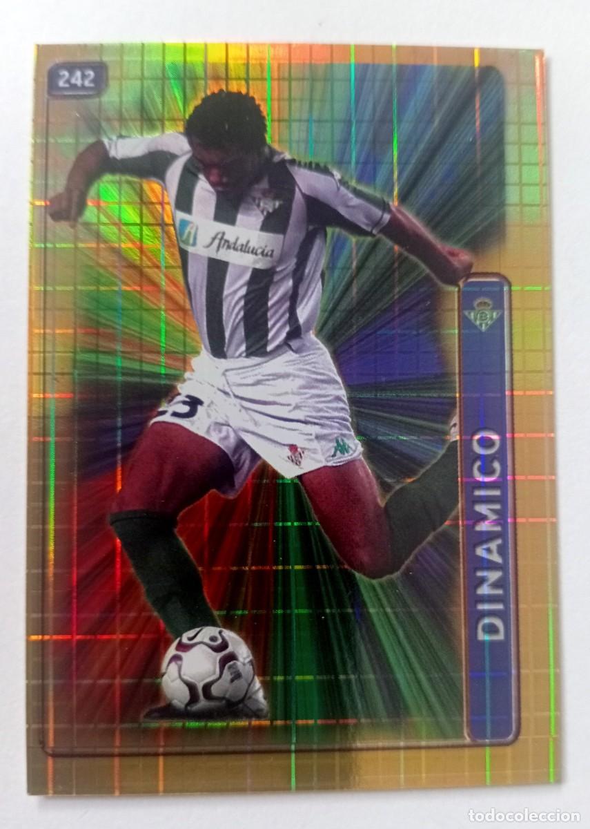 Cromos de f&uacute;tbol: CROMO FUTBOL BETIS MUNDI CROMO 2004-2005: BENJAMIN DINAMICO