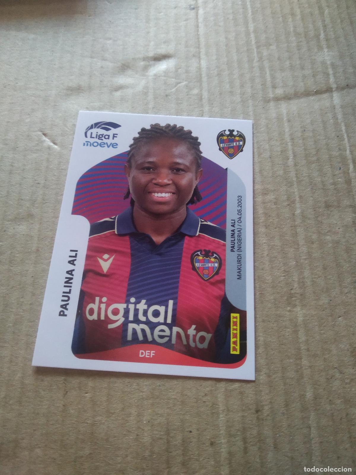 Cromos de f&uacute;tbol: 228A PAULINA ALI LEVANTE CROMO FUTBOL PANINI LIGA FEMENINA 2025-2026 LIGA F 25-26
