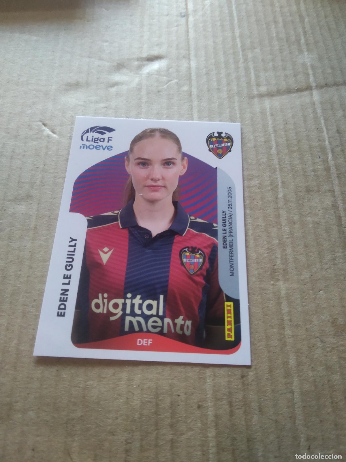 Cromos de f&uacute;tbol: 228B EDEN LE GUILLY LEVANTE CROMO FUTBOL PANINI LIGA FEMENINA 2025-2026 LIGA F 25-26