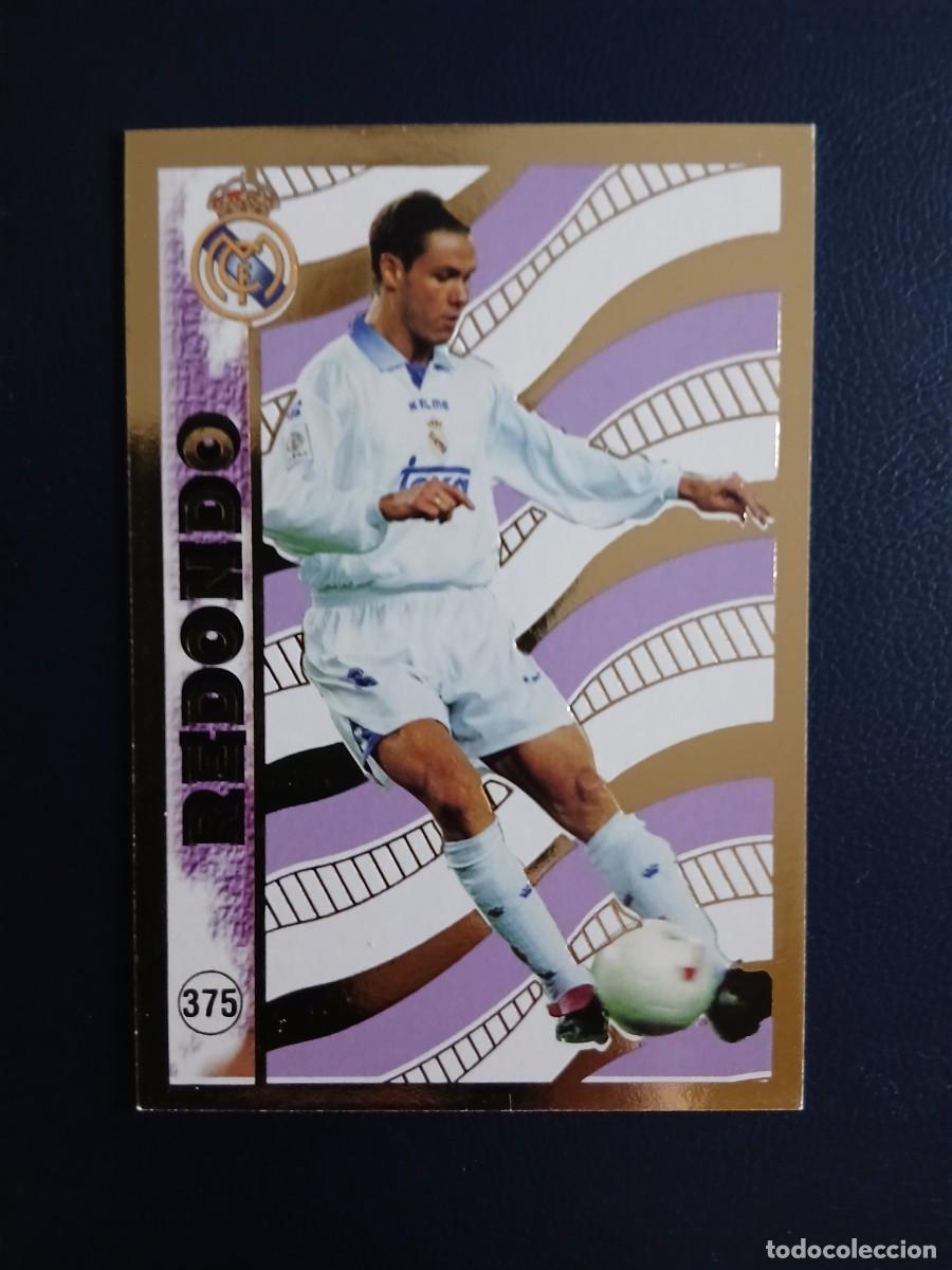 Cromos de f&uacute;tbol: 375 REDONDO LIGA 98-99 MUNDICROMO Real Madrid