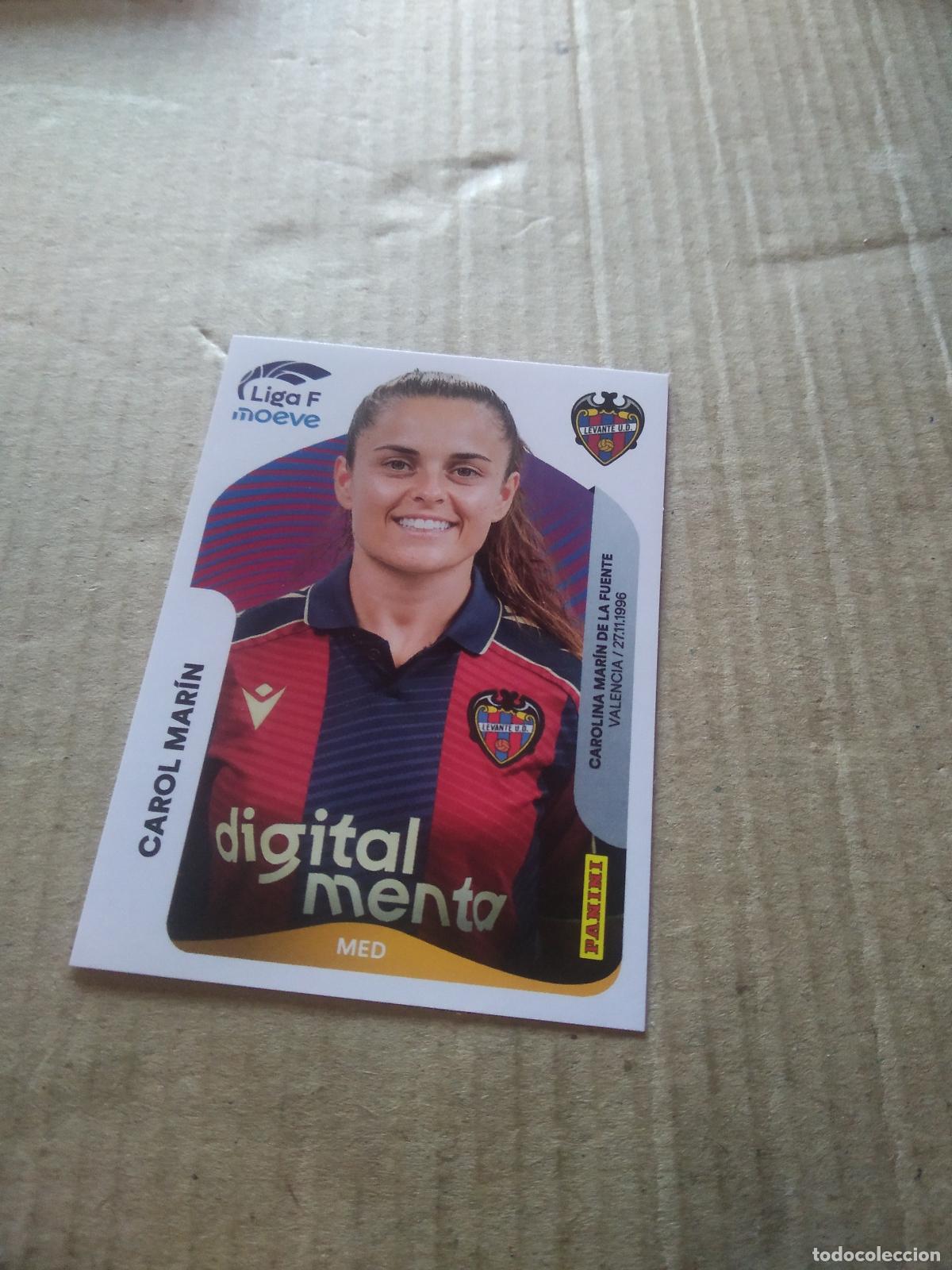 Cartes &agrave; collectionner de Football: 234 CAROL MARIN LEVANTE CROMO FUTBOL PANINI LIGA FEMENINA 2025-2026 LIGA F 25-26