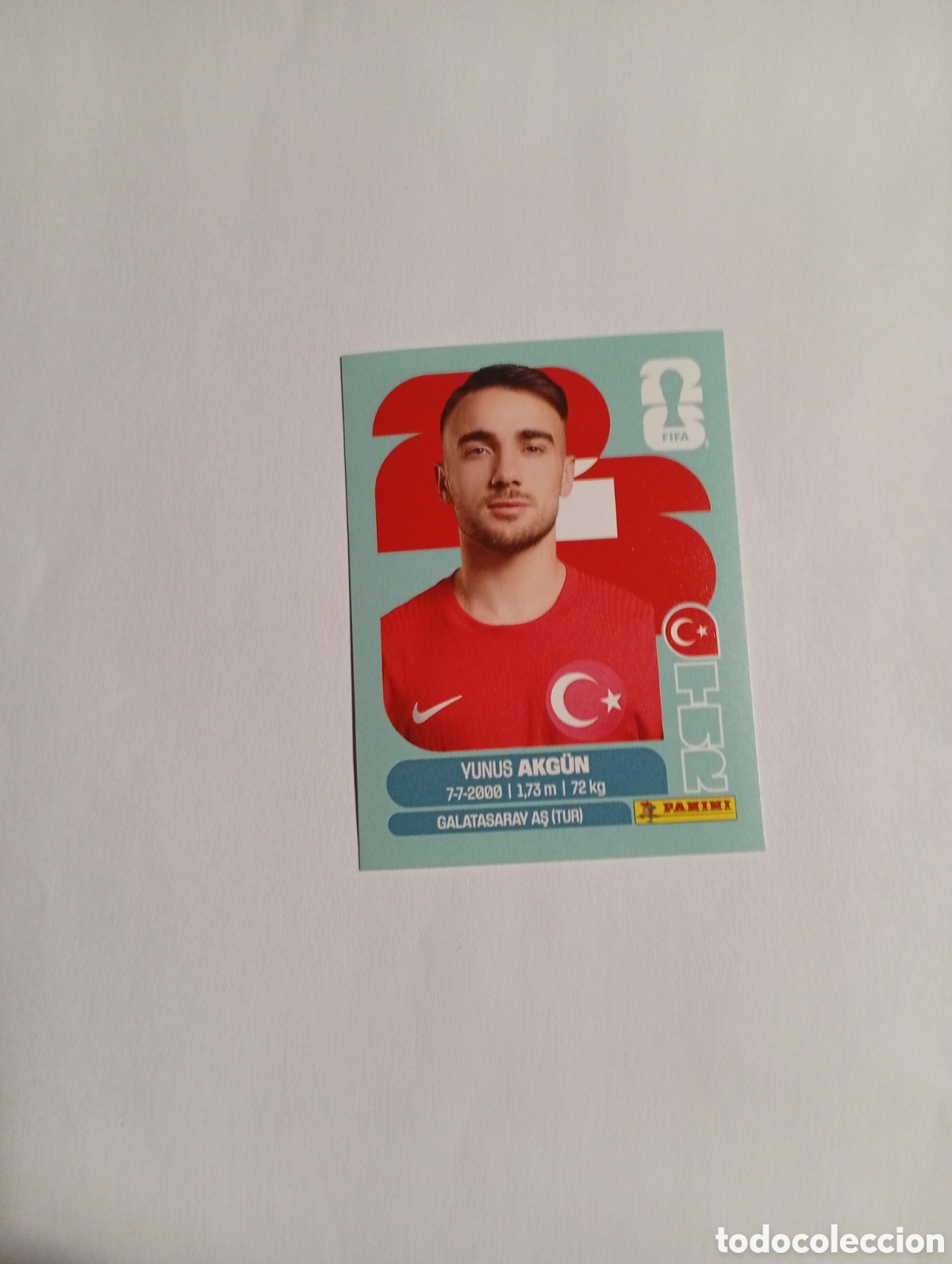 Cromos de f&uacute;tbol: TUR 16 World Cup 26 Panini