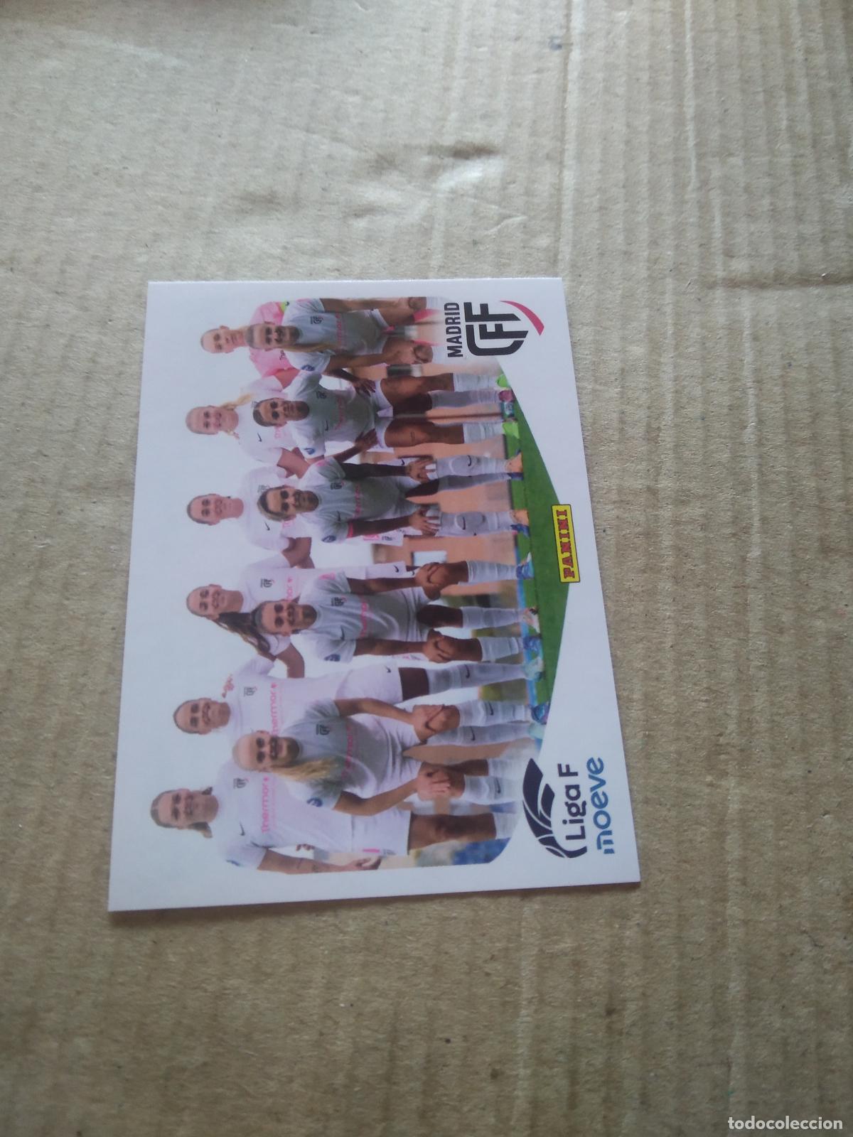 Cromos de f&uacute;tbol: 243 EQUIPO PLANTILLA MADRID CFF CROMO FUTBOL PANINI LIGA FEMENINA 2025-2026 LIGA F 25-26