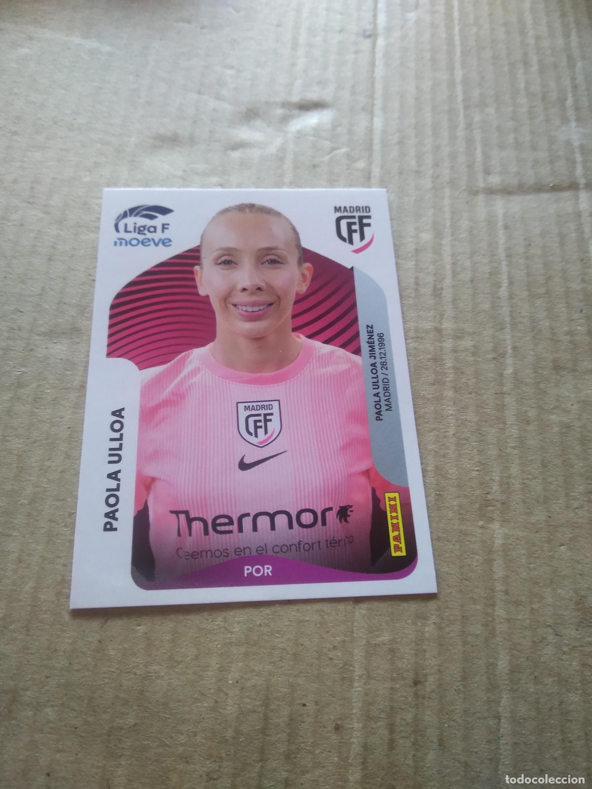Cromos de f&uacute;tbol: 244 PAOLA ULLOA MADRID CFF CROMO FUTBOL PANINI LIGA FEMENINA 2025-2026 LIGA F 25-26