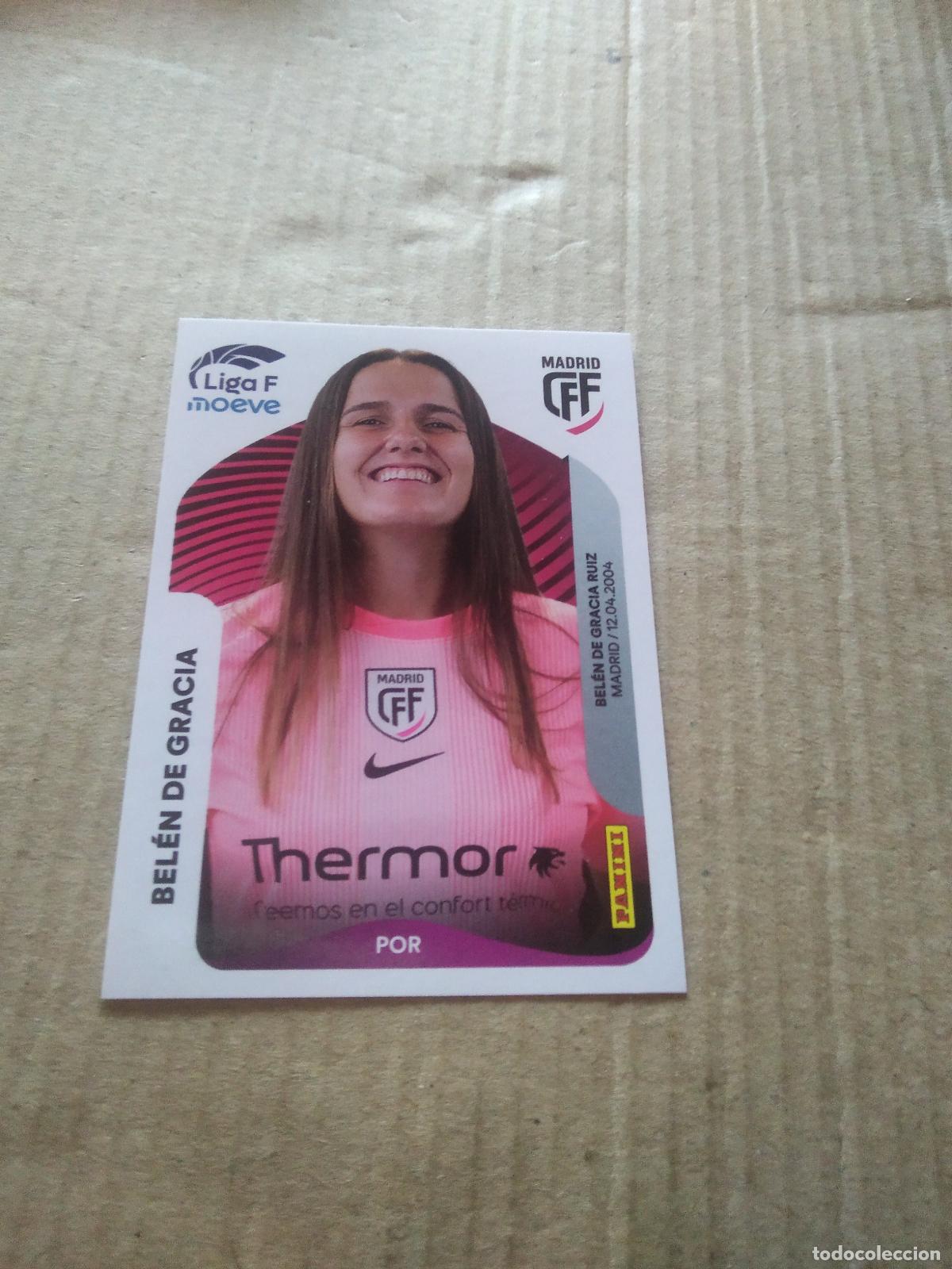 Cromos de f&uacute;tbol: 245 BELEN DE GRACIA MADRID CFF CROMO FUTBOL PANINI LIGA FEMENINA 2025-2026 LIGA F 25-26