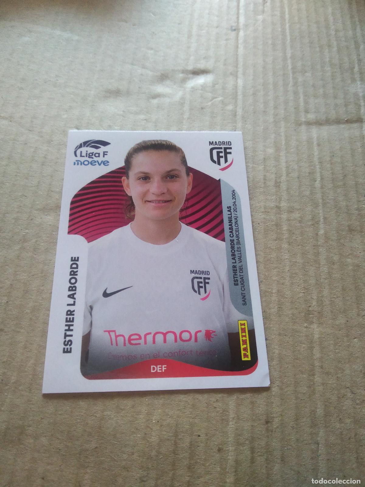 Cromos de f&uacute;tbol: 247 ESTHER LABORDE MADRID CFF CROMO FUTBOL PANINI LIGA FEMENINA 2025-2026 LIGA F 25-26