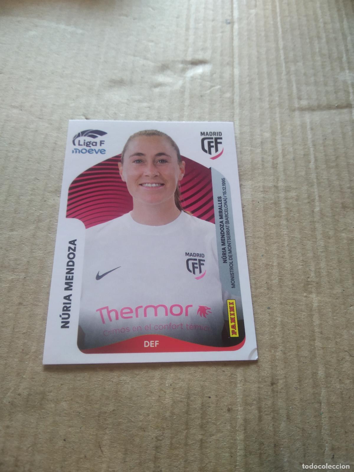Cromos de f&uacute;tbol: 248 NURIA MENDOZA MADRID CFF CROMO FUTBOL PANINI LIGA FEMENINA 2025-2026 LIGA F 25-26