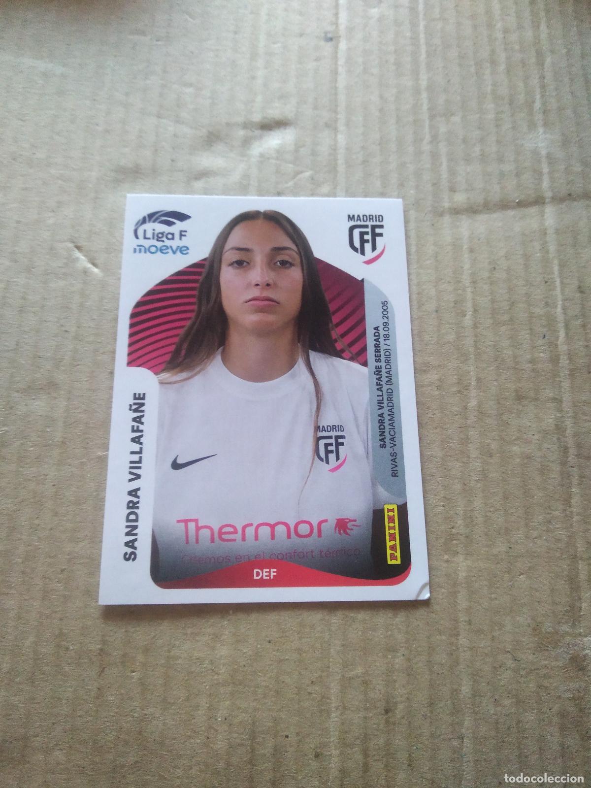 Cromos de f&uacute;tbol: 249 SANDRA VILLAFA&Ntilde;E MADRID CFF CROMO FUTBOL PANINI LIGA FEMENINA 2025-2026 LIGA F 25-26