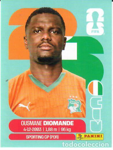 Cromos de f&uacute;tbol: CROMO PANINI MUNDIAL WORLD CUP 2026 - CIV9 CIV 9 - DIOMANDE - COSTA DE MARFIL