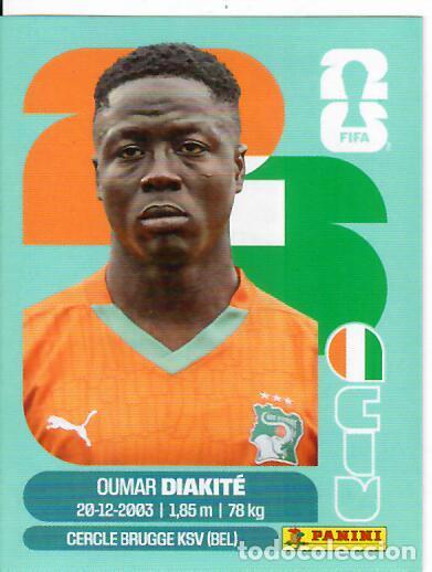 Cromos de f&uacute;tbol: CROMO PANINI MUNDIAL WORLD CUP 2026 - CIV20 CIV 20 - DIAKIT&Eacute; - COSTA DE MARFIL